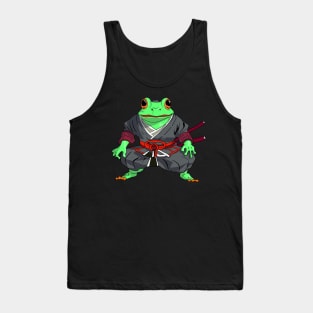 Samurai Frog Tank Top